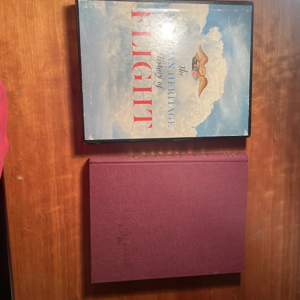 The American Heritage History of Flight, Hardcover, 1962, 1st. ed., Slipcase
